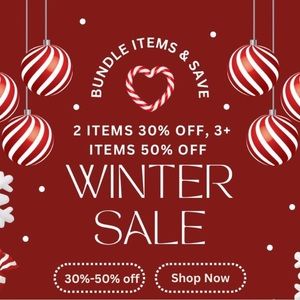 ❄️Winter Sale ❄️ 30-50% Off Everything